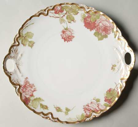 Schleiger 65 Handled Cake Plate