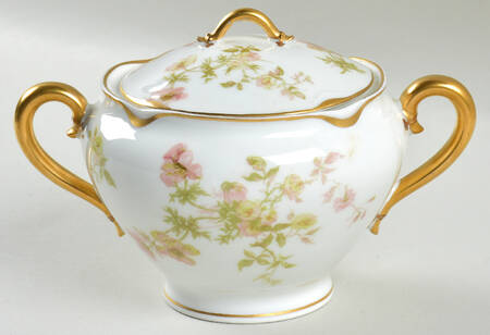 Schleiger 660F Sugar Bowl & Lid by Haviland