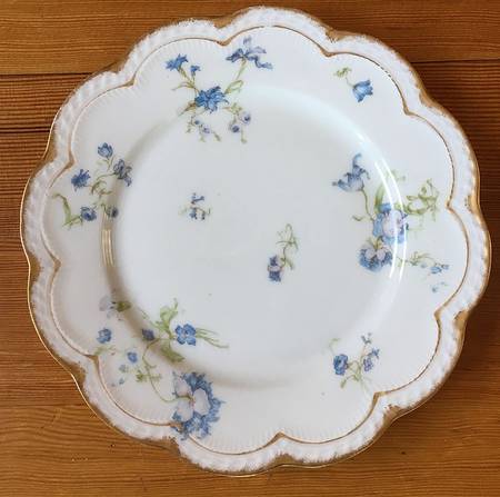 Schleiger 663a Luncheon Plate