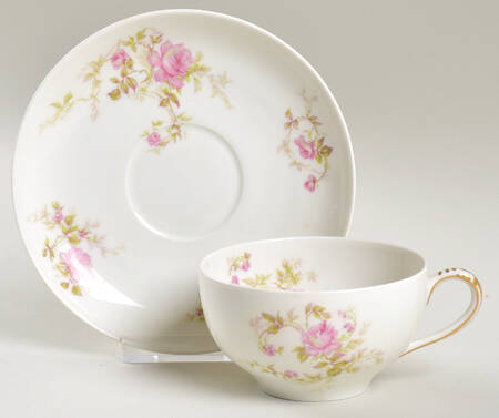 Schleiger 666 Flat Cup & Saucer Set