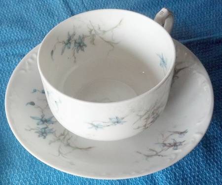 Schleiger 669 Flat Cup & Saucer Set