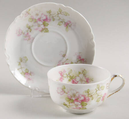 Schleiger 66E Flat Cup & Saucer Set