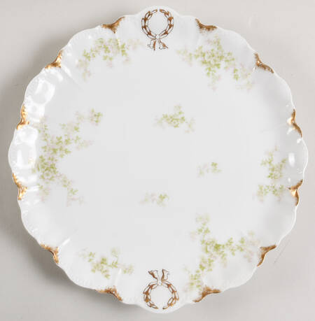 Schleiger 67 11" Chop Plate (Round Platter) by Haviland
