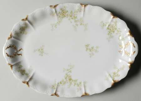 Schleiger 67 12" Oval Serving Platter by Haviland