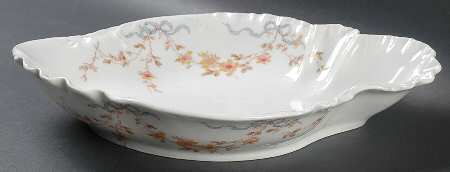 Schleiger 672b 11" Oval Vegetable Bowl