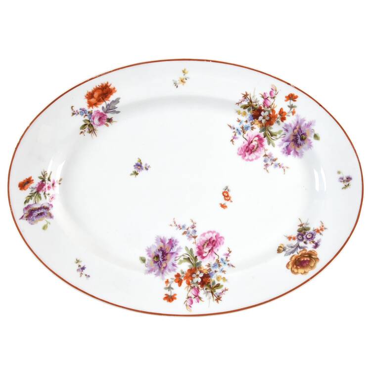 Schleiger 675 14" Oval Serving Platter