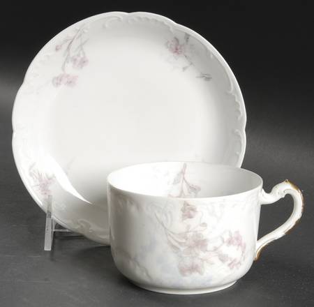 Schleiger 678A Flat Cup & Saucer Set