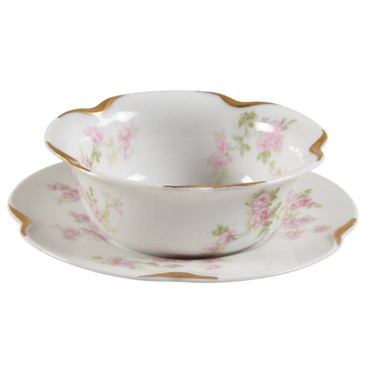 Schleiger 67D Ramekin & Saucer Set