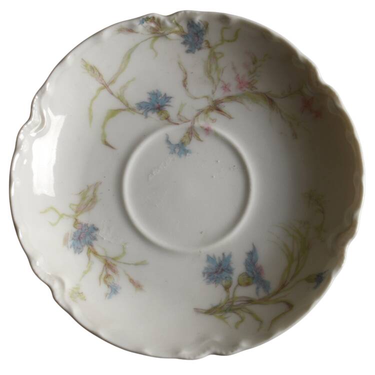 Schleiger 70A Flat Demitasse Cup & Saucer Set