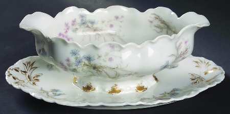 Schleiger 70A Gravy Boat with Attached Underplate