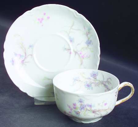 Schleiger 70A Flat Cup & Saucer Set
