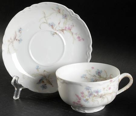 Schleiger 70A Flat Cup & Saucer Set