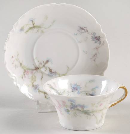 Schleiger 70A Flat Cup & Saucer Set