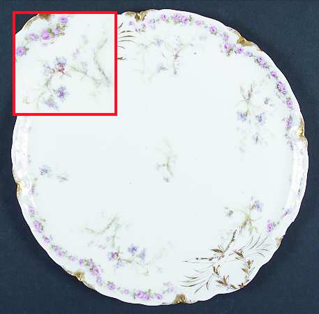 Schleiger 70D Handled Cake Plate