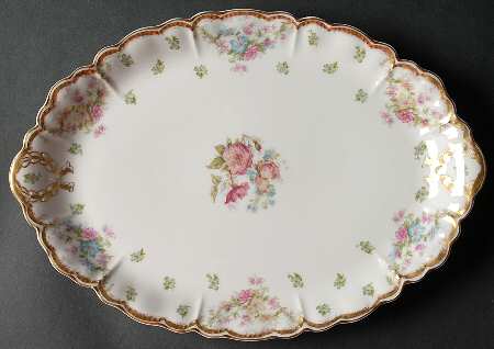 Schleiger 72 14" Oval Serving Platter by Haviland
