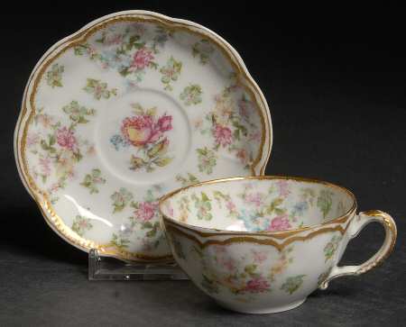 Schleiger 72 Flat Demitasse Cup & Saucer Set