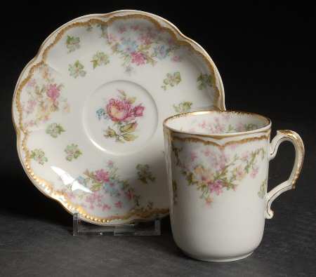 Schleiger 72 Chocolate Cup & Saucer Set by Haviland