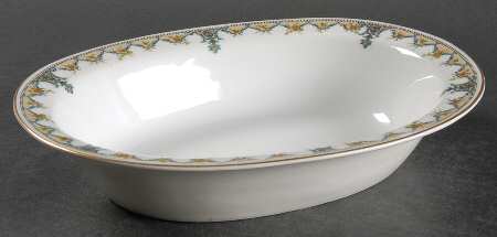 Schleiger 727 10" Oval Vegetable Bowl