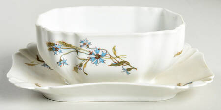 Schleiger 73 Gravy Boat w/Attached Underplate No Lid by Haviland