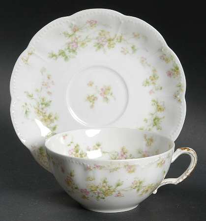 Schleiger 74A Flat Cup & Saucer Set
