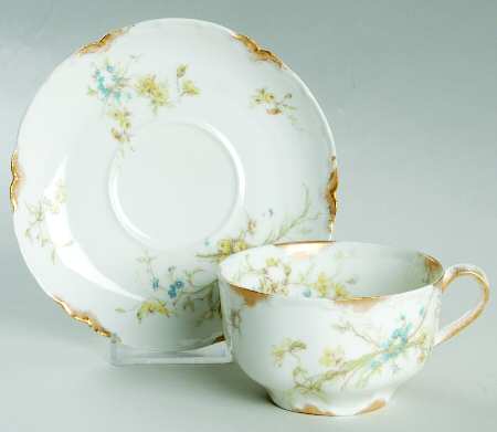 Schleiger 78 Flat Cup & Saucer Set