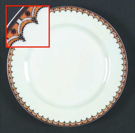 Schleiger 783A Luncheon Plate