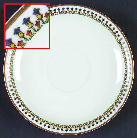 Schleiger 784a Saucer for Bouillon Cup