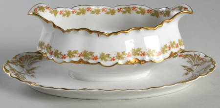 Schleiger 788 Gravy Boat with Attached Underplate