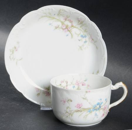 Schleiger 78D Flat Cup & Saucer Set