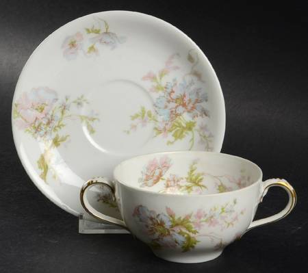 Schleiger 79 Flat Bouillon Cup & Saucer