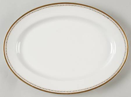 Schleiger 795 13" Oval Serving Platter by Haviland