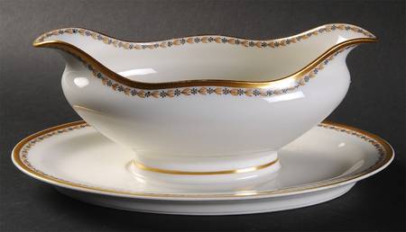 Schleiger 795 Gravy Boat with Attached Underplate by Haviland