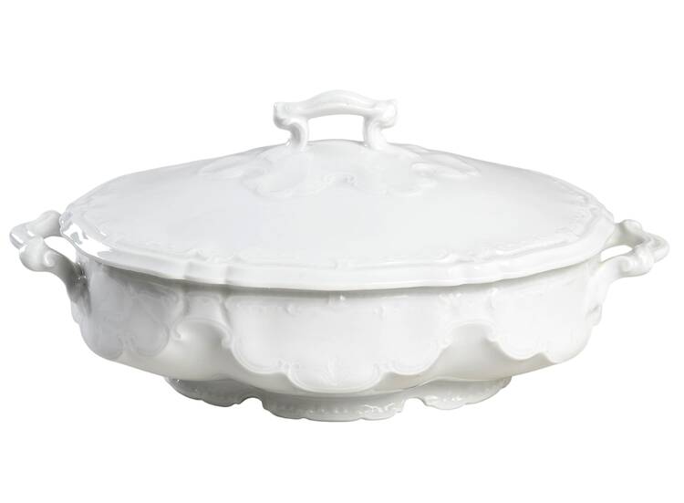 Schleiger 8 Oval Covered Vegetable