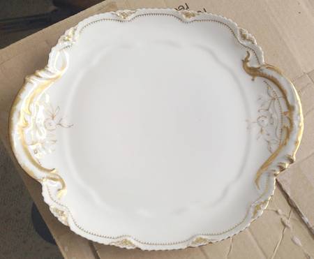 Schleiger 828 Square Handled Cake Plate