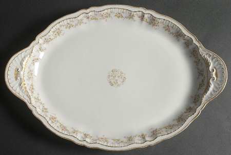 Schleiger 844 18" Oval Serving Platter by Haviland