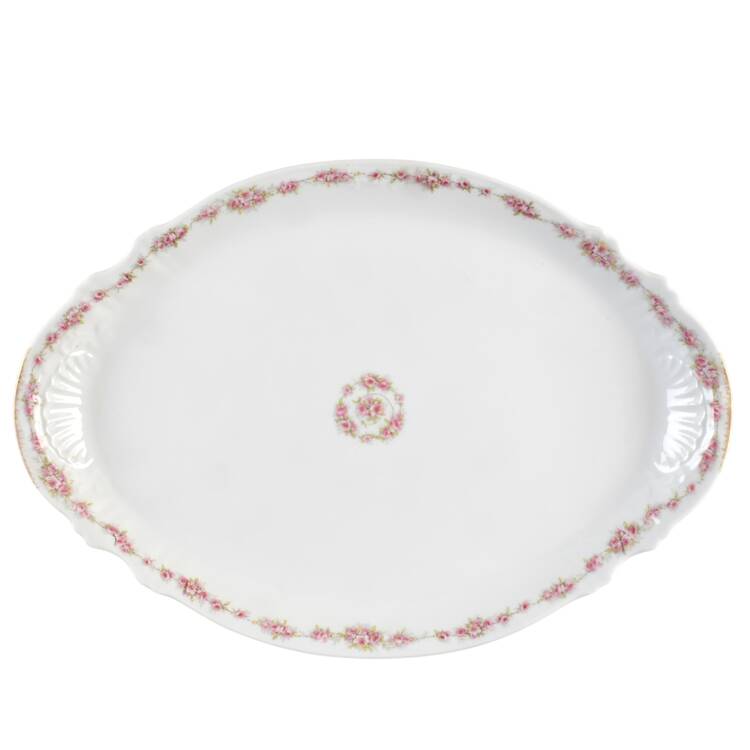 Schleiger 856a 18" Oval Serving Platter by Haviland