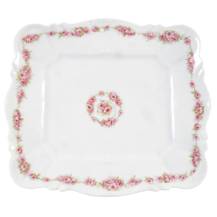 Schleiger 856a Square Cake Plate by Haviland