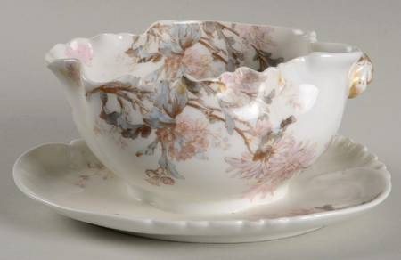 Schleiger 86 Gravy Boat w/Attached Underplate No Lid by Haviland