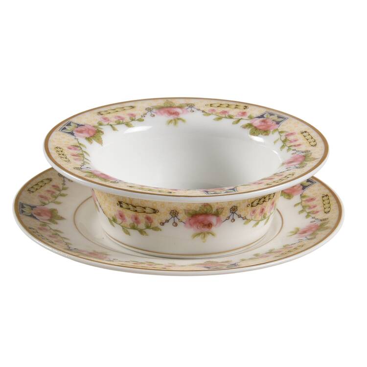 Schleiger 860 Ramekin & Saucer Set