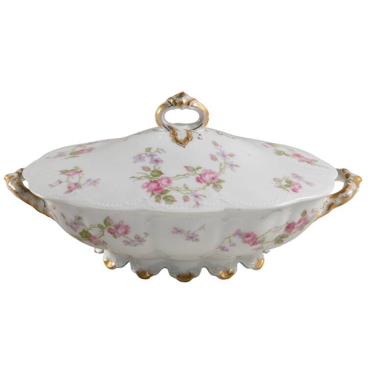 Schleiger 87H Oval Covered Vegetable