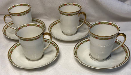 Schleiger 881 Chocolate Cup & Saucer Set