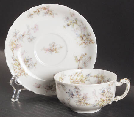 Schleiger 91 Flat Cup & Saucer Set