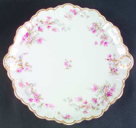 Schleiger 91A Handled Cake Plate