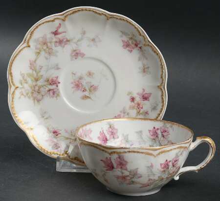 Schleiger 91A Flat Cup & Saucer Set