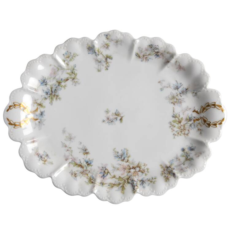 Schleiger 91h 11" Oval Serving Platter