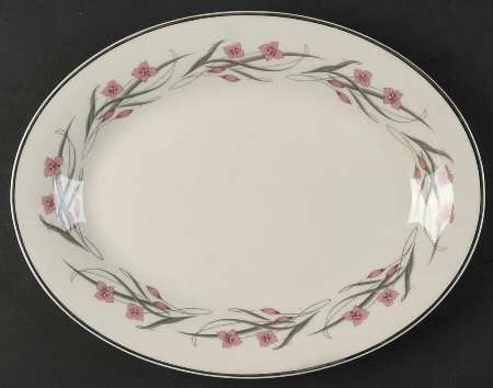 Serenade 11" Oval Serving Platter