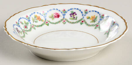 Sevres (Scalloped) Rim Fruit/Dessert (Sauce) Bowl