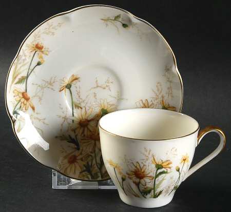 Shasta Flat Demitasse Cup & Saucer Set