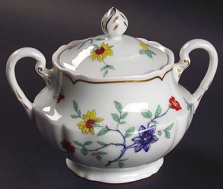 Shalimar Sugar Bowl & Lid