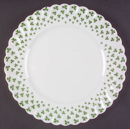 Shamrock Luncheon Plate